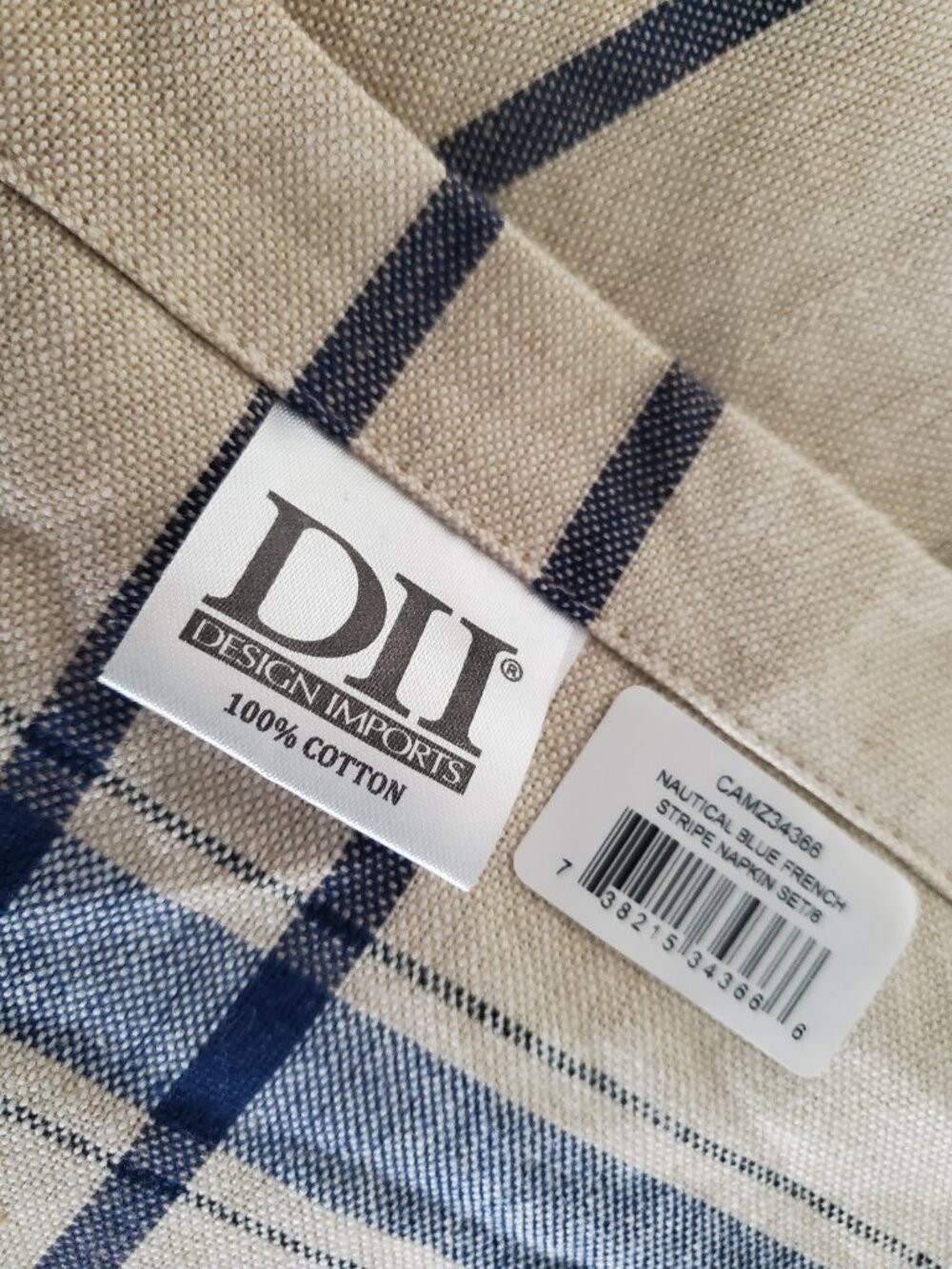 SET 6 100% Cotton Napkins - Picture 5 of 5